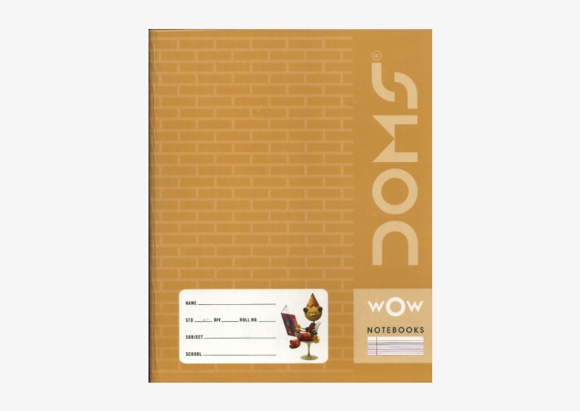 Doms Four Line Notebook Of 172 Pages(15 - Doms Notebooks, transparent png #4051375
