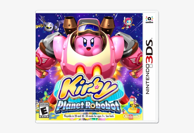 Planet Robobot Box Art - Kirby Planet Robobot, transparent png #4051623