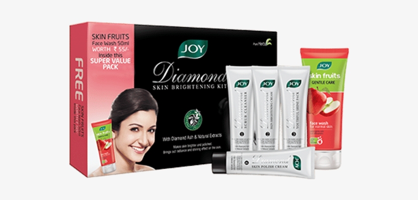 Joy Diamond Shine Brightening Facial Kit With Free - Joy Diamond Brightening Facial Kit 105 G, transparent png #4052099