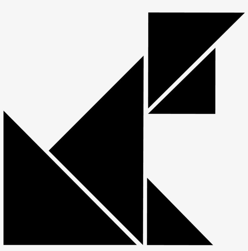 My Target Was To Create New, Original Logo With Only - Triangle, transparent png #4052230