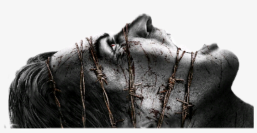 Scream Dead Face Yell Barbedwire Evil - Horror Movies 2018 Names, transparent png #4052369