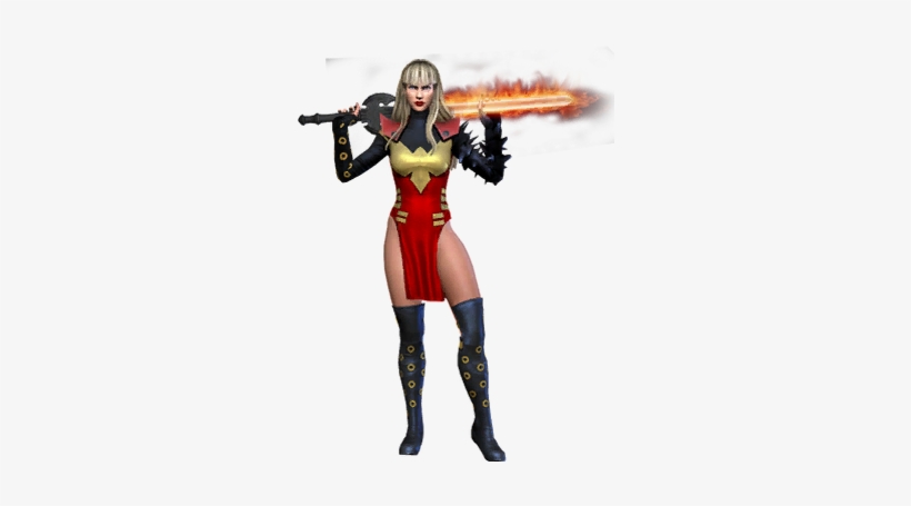 Marvel Heroes Omega On Twitter - Magik X Men Phoenix, transparent png #4052413