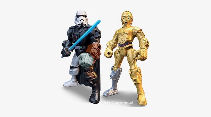 Starwars Hero Mashers Ee Hero Playskool Heroes Marvel - Star Wars Hero Mashers Toys, transparent png #4052462