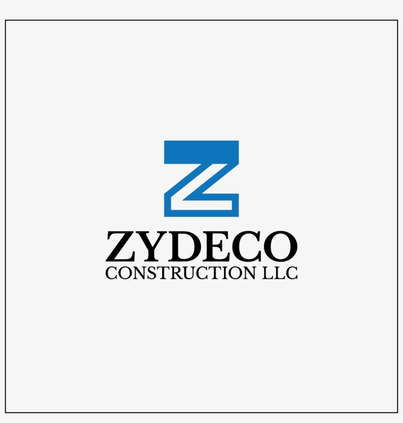 Elegant, Playful, Construction Logo Design For Zydeco - Zydeco Construction, transparent png #4052563
