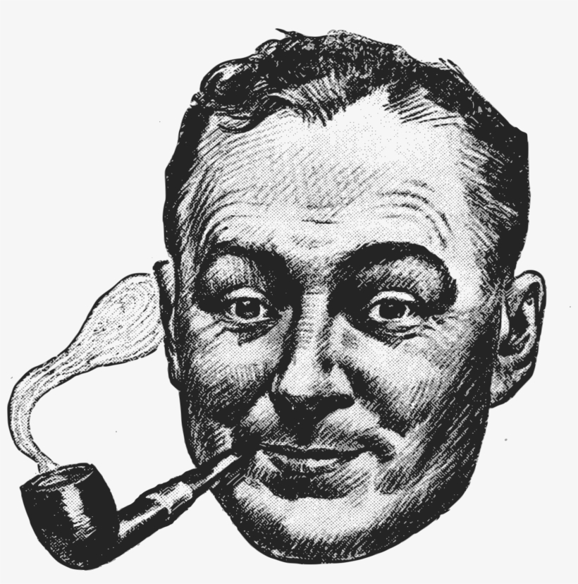 This Free Icons Png Design Of Another Happy Pipe Smoker, transparent png #4052617