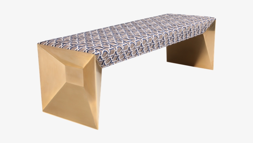 Omega Bench Art Deco, Contemporary, Industrial, Midcentury - Chicago, transparent png #4052890