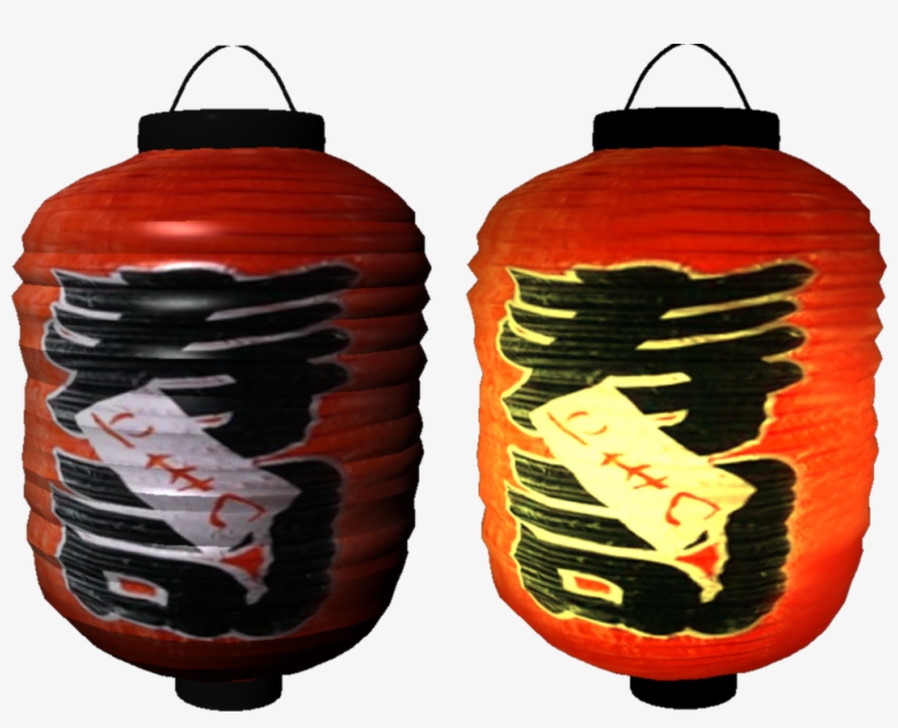 Lantern Pics - Japanese Sushi Bar Style Decorative Paper Lantern, transparent png #4052892