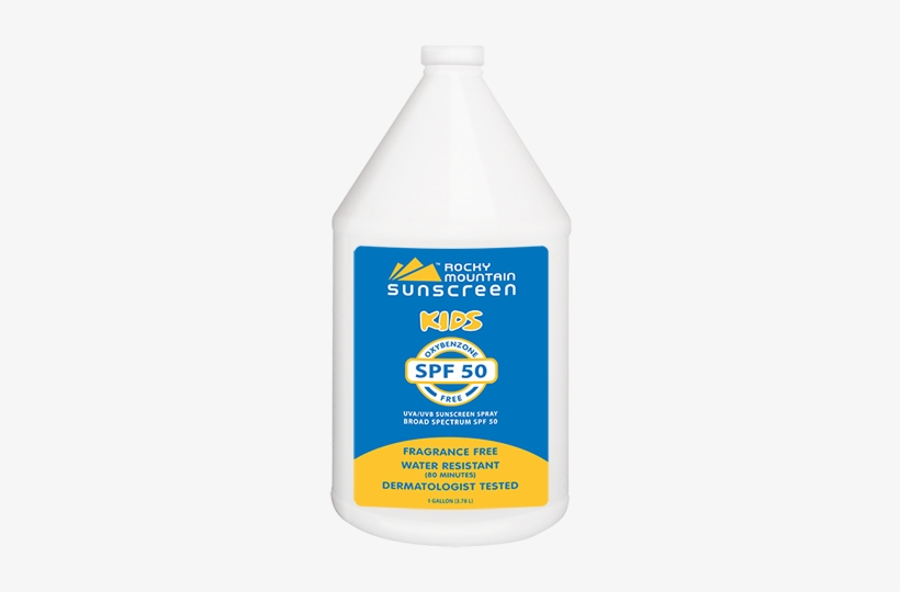 Gallon Spray Spf50 Kids Sunscreen Mist Refill - Illini 946 - Magnetic Slip-in Frame ($1.77 @ 100 Min), transparent png #4053552