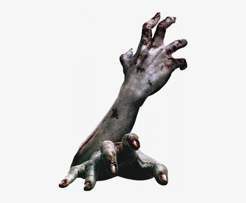 Zombie Arms Hands Dead Killer Kill Horror Scary Effects - Horror Hand Png, transparent png #4054026