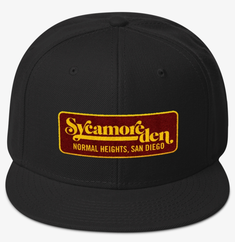 Sycamoreden Patchlogo V3 Mockup Front Black, transparent png #4054174