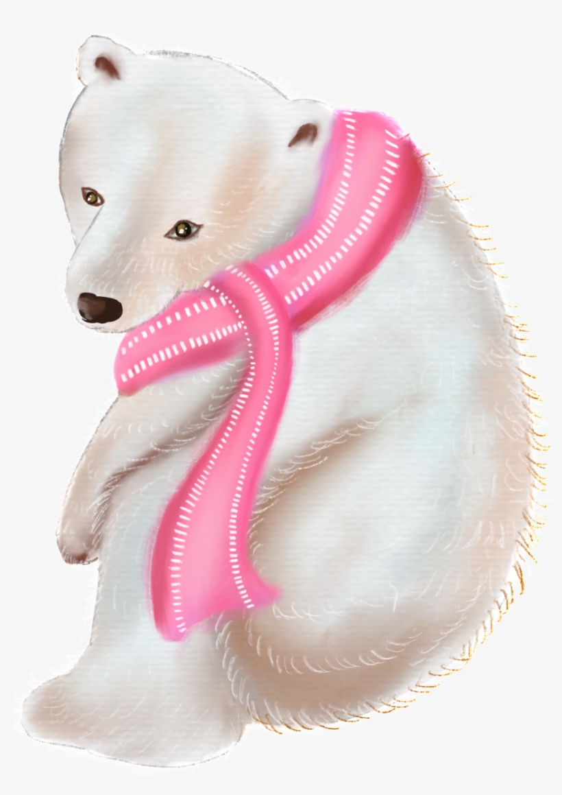 Polar Bear Cartoon Transparent - Polar Bear, transparent png #4054714
