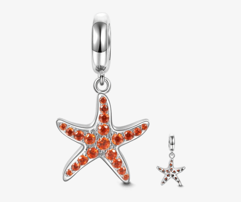 Charm Necklaces Soufeel Starfish Necklace, transparent png #4055090