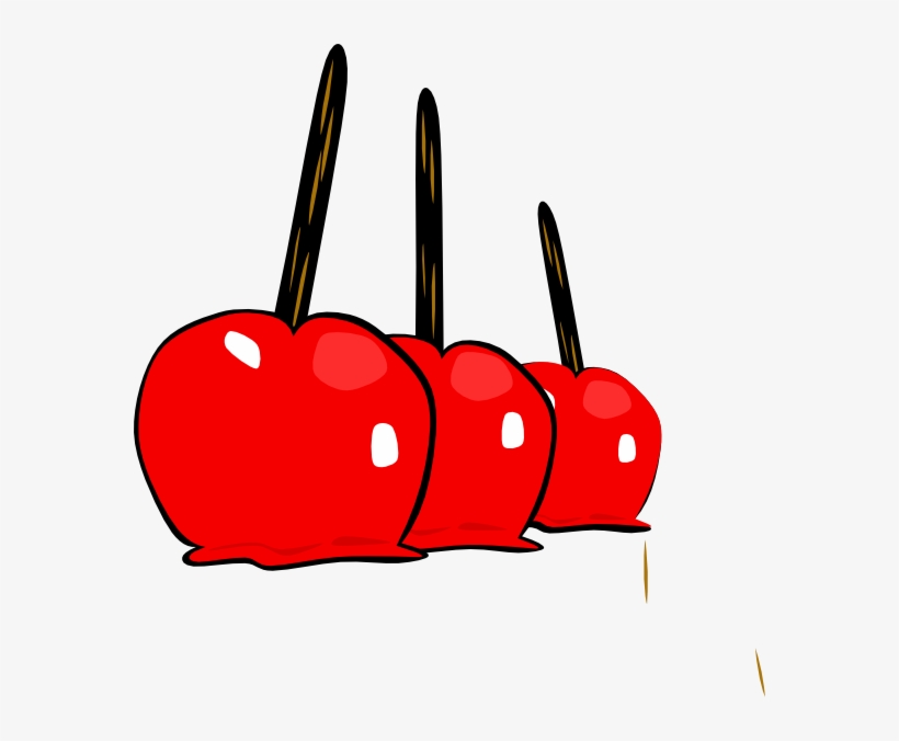 Yummy Candy Apples Clip Art At Clker - Candy Apples Clipart, transparent png #4055656