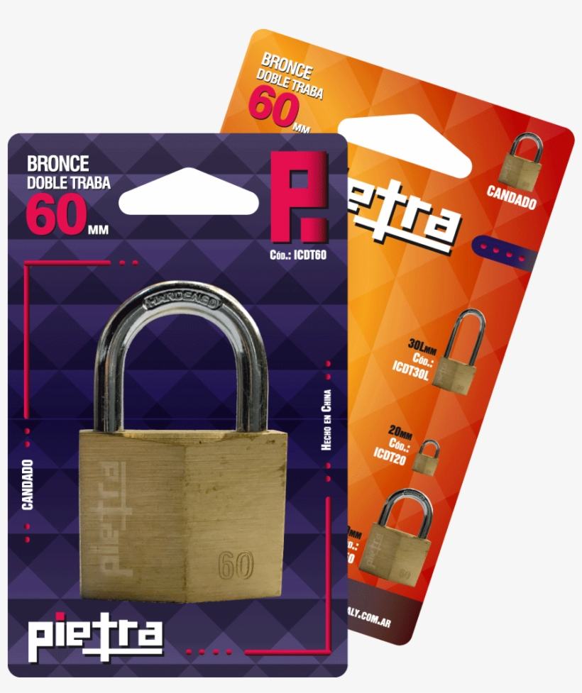 Candado De Bronce Pietra - Brass, transparent png #4055859