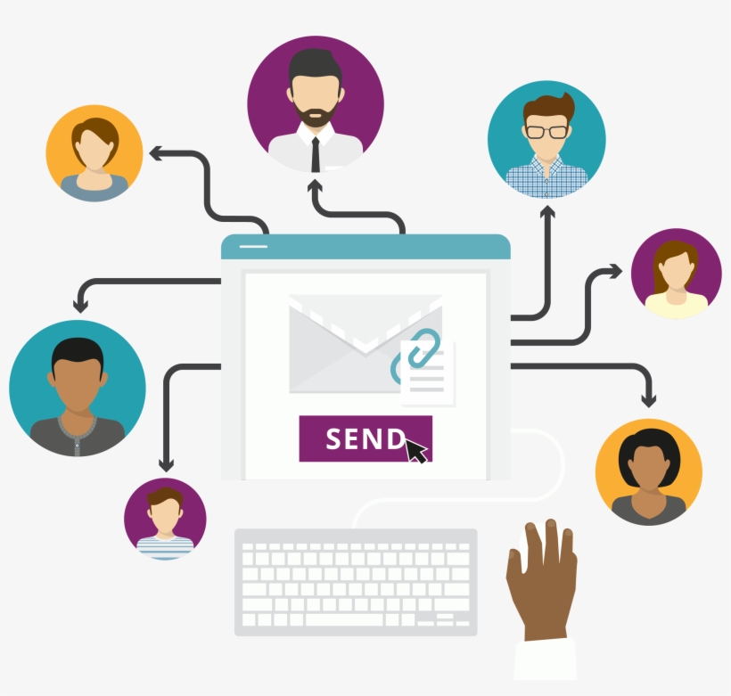 Email Marketing Clipart Transparent - Marketing, transparent png #4055909