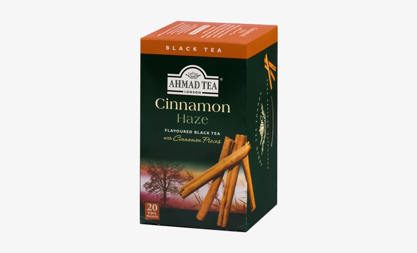 20 Foil Teabags - Ahmad Tea Cinnamon, transparent png #4056082