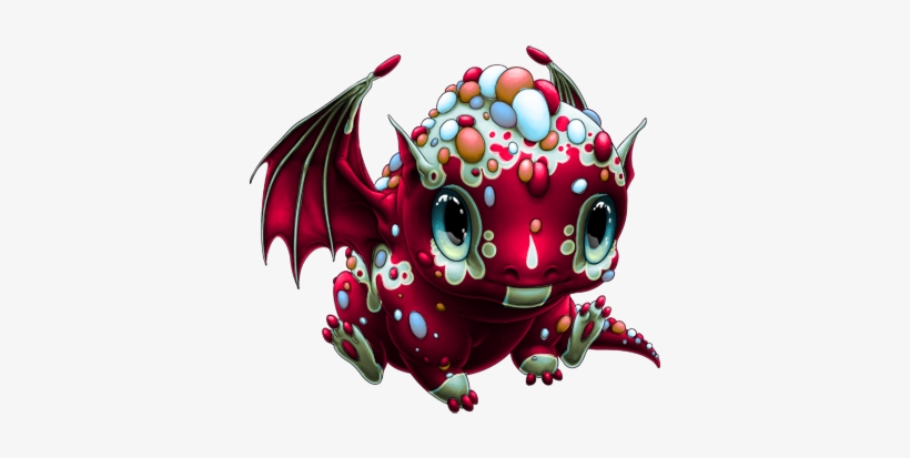 Haramis17's Splotch Toad Dragon - Cartoon, transparent png #4056600