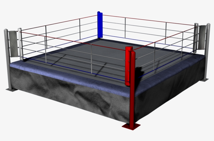 Boxing Ring In Daz Studio By Sedartonfokcaj-d6ew6rh - Muay Thai Ring Png, transparent png #4056625