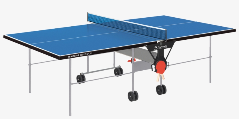 Garlando Training Outdoor Ping Pong Table Blue - Garlando Ping Pong Outdoor, transparent png #4056795