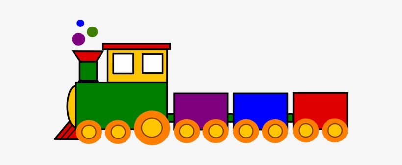 Download Free Vector Png Toy Train - Toy Train Clipart, transparent png #4057596