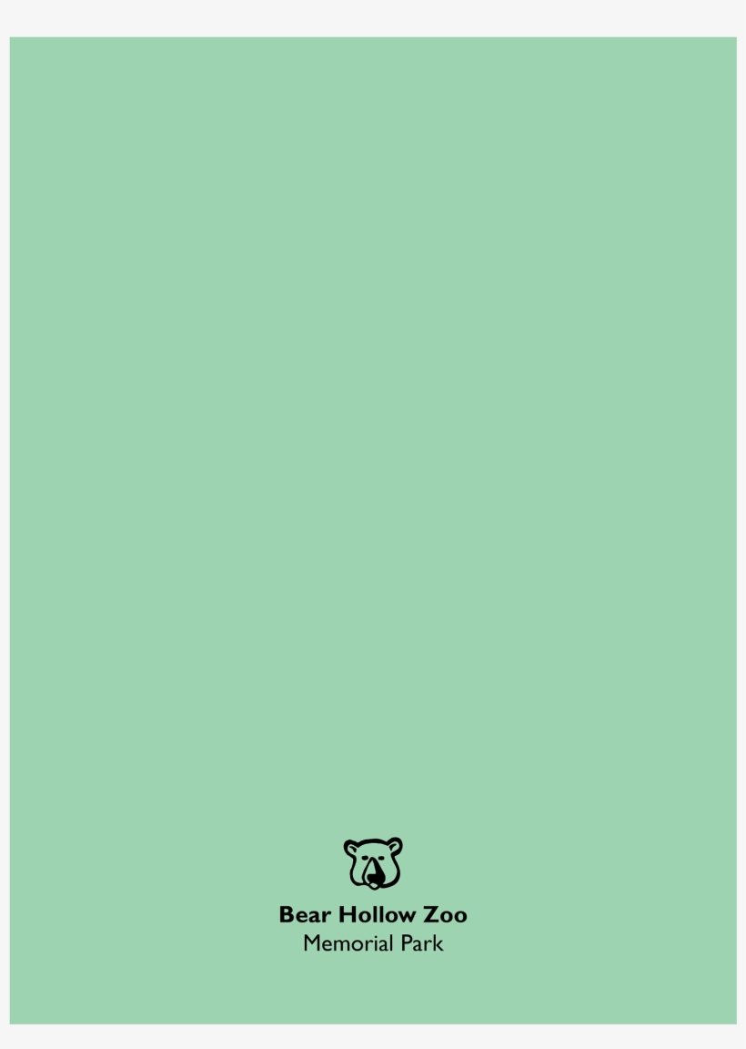 Bear Hollow Zoo Self Guided Tour - Colorfulness, transparent png #4057950