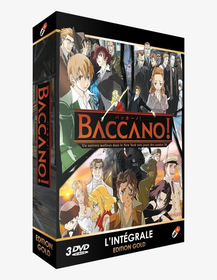 Dvd Fr Box Gold - Baccano - Complete Series Vc Dvd, transparent png #4058082