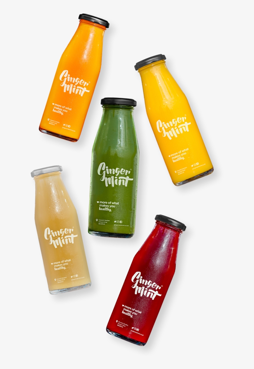 Take Us - Ginger Mint Juice, transparent png #4058159