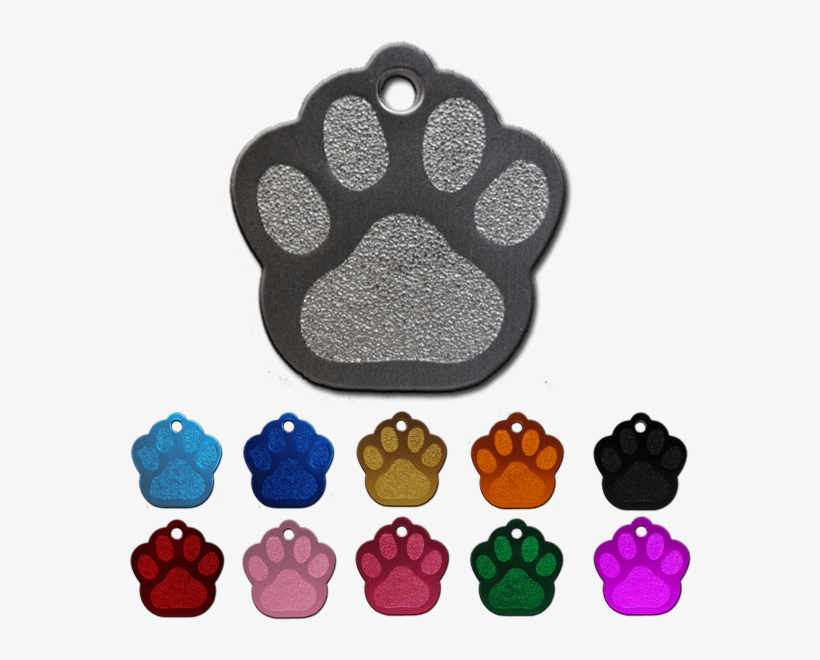 Ejemplo - Placa Identificativa Huella Roja Aluminio, transparent png #4058776