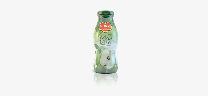 200ml Green Apple Juice - Del Monte Succo Mela Verde Ml.200 Singolo, transparent png #4059712
