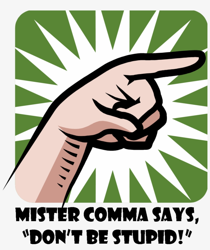 The Cantankerous Comma - Pronoun, transparent png #4059733