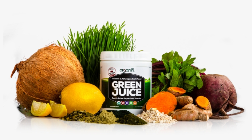 Now You Can Get All Your Healthy Superfoods In One - Organifi Llc Green Juice 30 Powder, transparent png #4059735