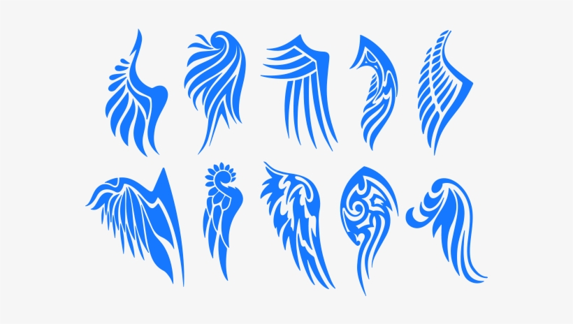 Blue Tribal Png - 羽 タトゥー トライバル, transparent png #4060643