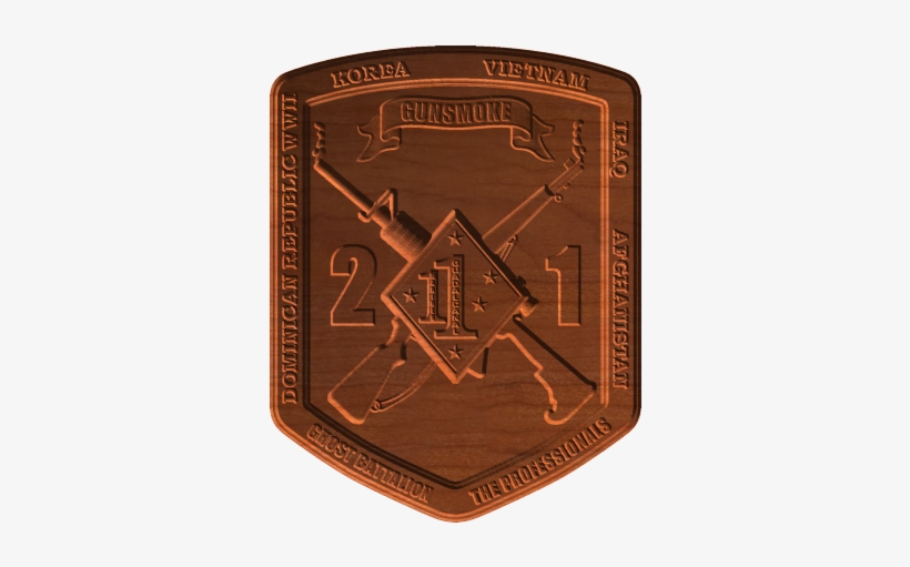 1st Battalion Gunsmoke - Emblem, transparent png #4060862