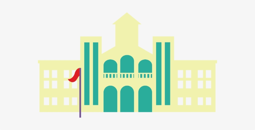 Distance To School - School, transparent png #4060887