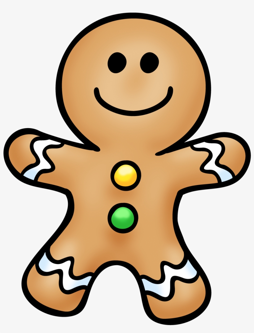 Gingerbread Man Png - Gingerbread Man House Coloring, transparent png #4060995
