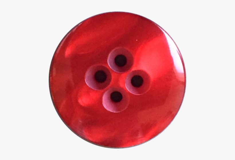 Designer Coat Button, Round Red 7/8\ - Coat, transparent png #4061129