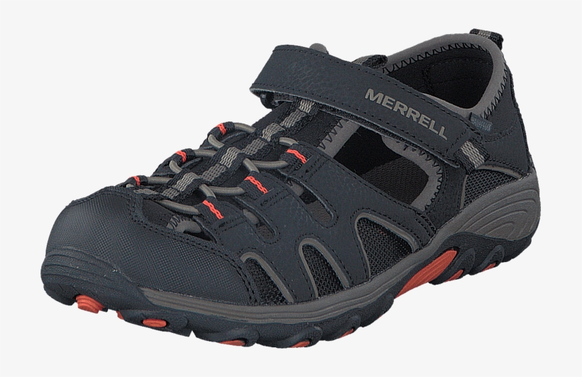 Boys Hydro H2o Hiker Sandal Black/gunsmoke/orange - Hiking Shoe, transparent png #4061226