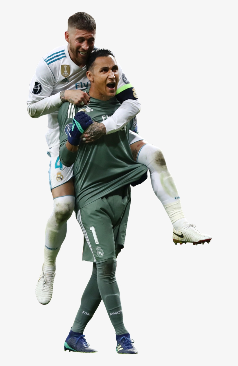 Keylor Navas & Sergio Ramos Render - Sergio Ramos 2018 Png, transparent png #4061297