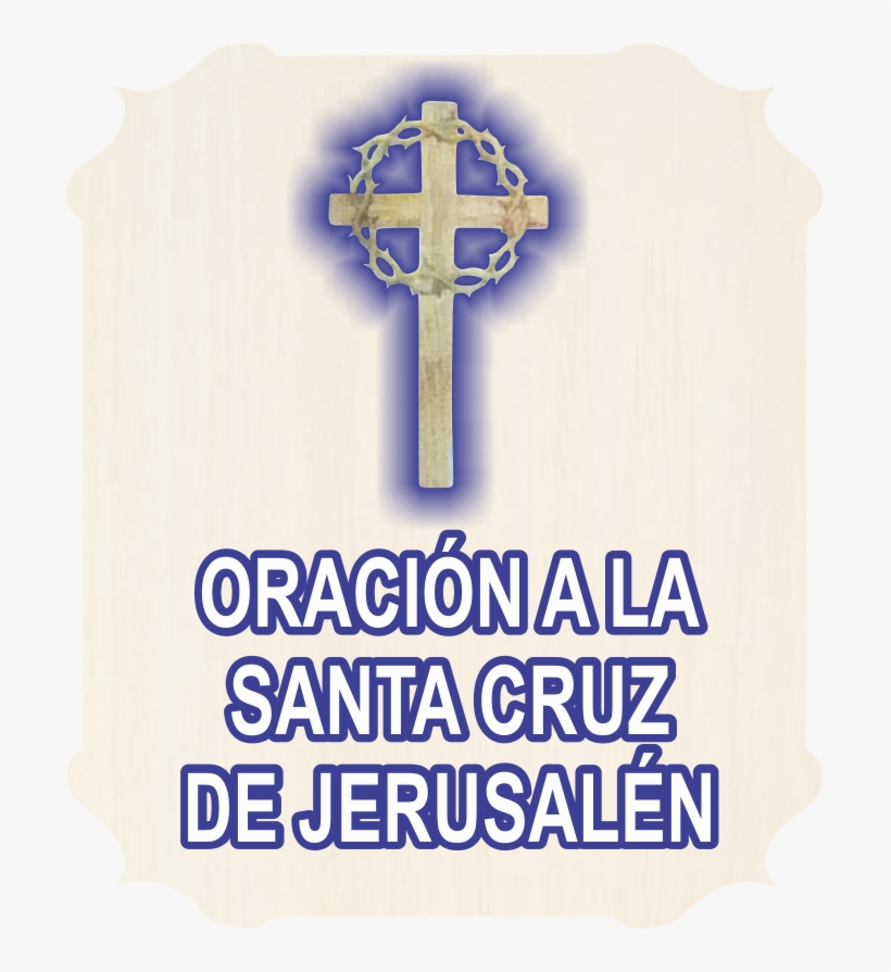 Ioh Santa Cruz , Madero Hermoso Donde Murió Mi Señor, - Cross, transparent png #4061374