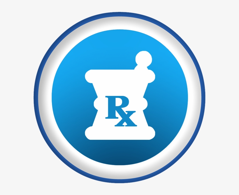 Mortar Pestle White Rx Symbol - Happy World Pharmacist Day, transparent png #4061433