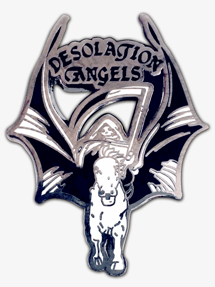 Image Of Desolation Angels Chrome Badge - Desolation Angels, transparent png #4061536