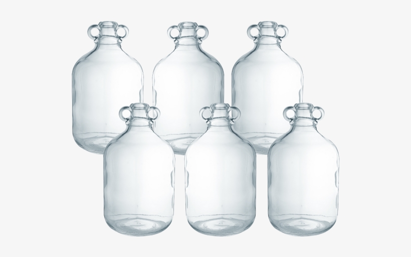 Clear Glass 1 Gallon Demijohns - 247homebrew Traditional Cider Making Kit Homebrew Full, transparent png #4061739