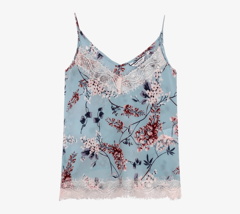 Top Encaje Y Flores - Pattern, transparent png #4062173