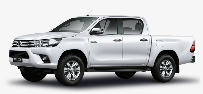 Toyota Hilux 2016 White, transparent png #4062245