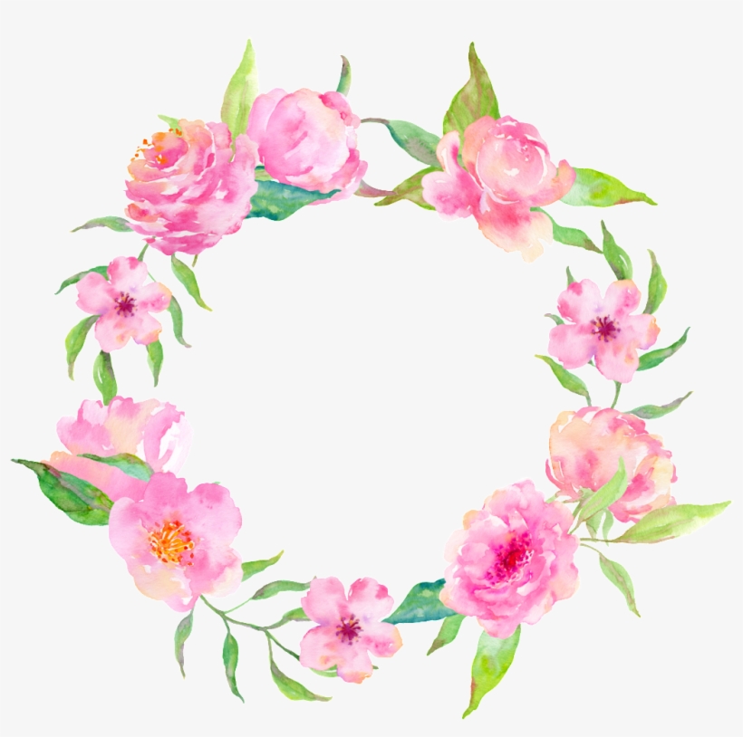 Garland Transparent - Flower, transparent png #4062343