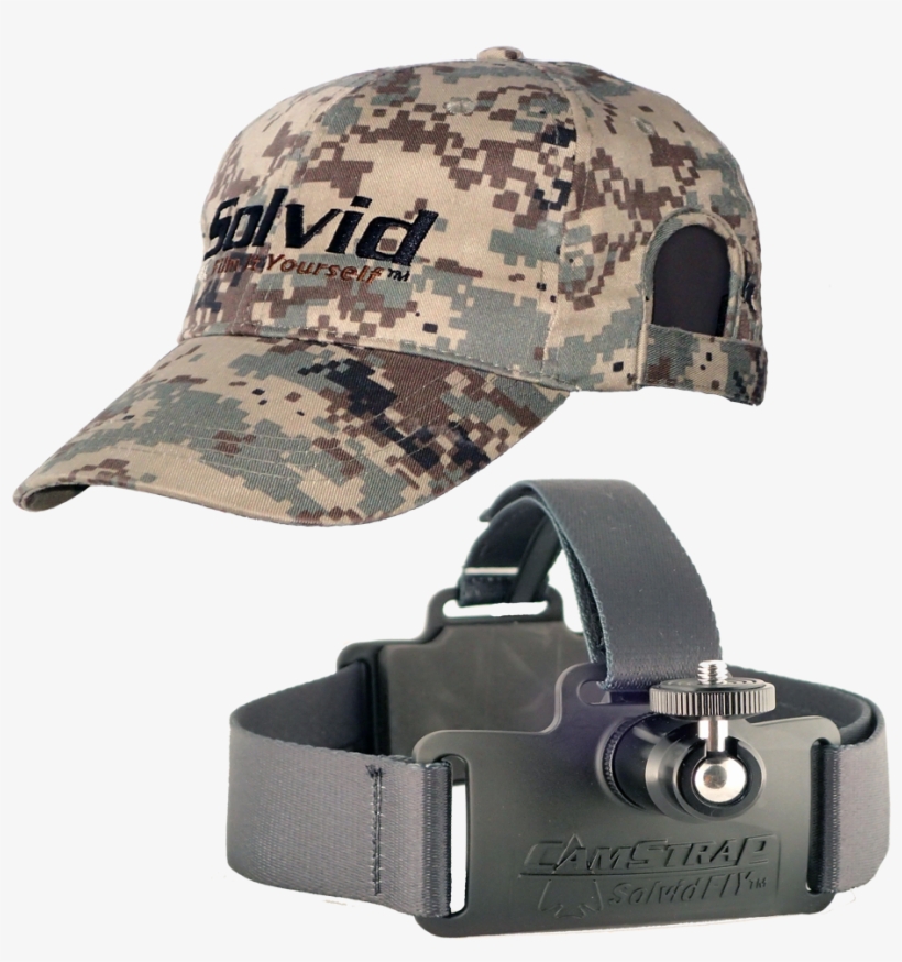 Head Cam Hat Combo - Camstrap Pro Universal Head Cam Mount (black), transparent png #4062632
