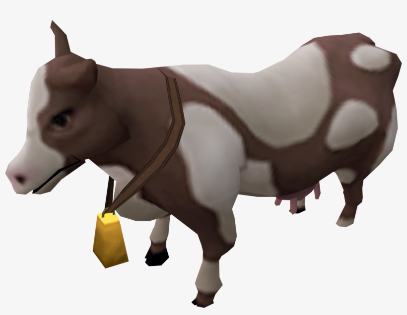 Runescape Cow, transparent png #4062786