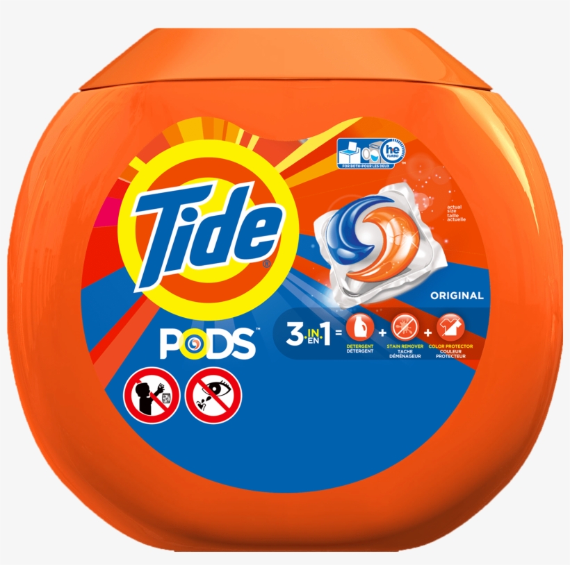 Tide-pods Tub - Tide Pods 81 Count, transparent png #4062856