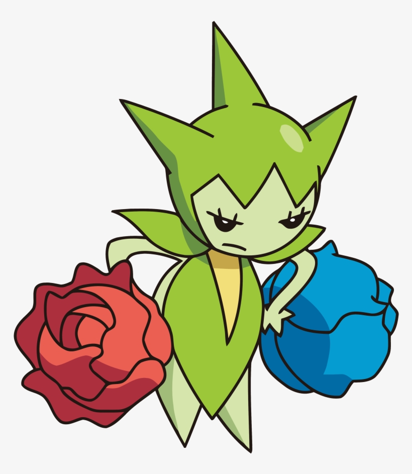 315roselia Ag Anime 4 - Roselia Pokemon, transparent png #4063039