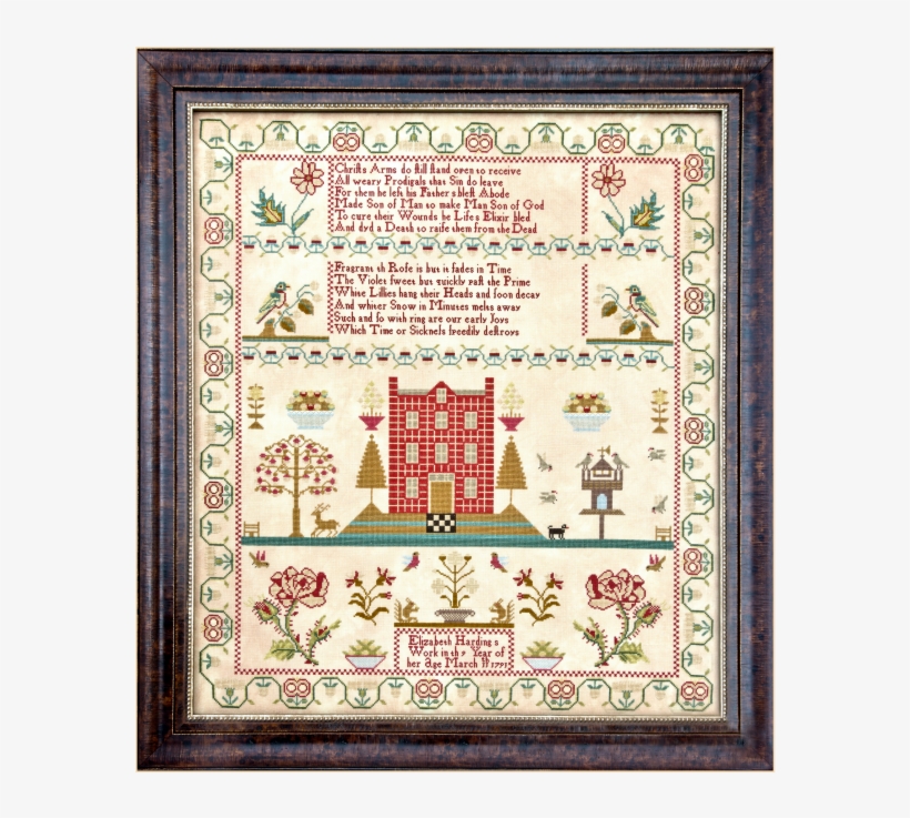 Elizabeth Harding 1791 Card Pack Hands Across The Sea - Sampler, transparent png #4063325